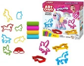 3551 Игрушка AЯT CRAFT Набор для лепки Единороги, тесто 4х50г - КОЛОРЛОН ВТД Новосибирск