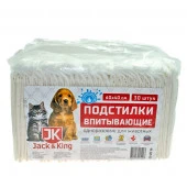 Коврики впит. д/туалета 40*60см (30шт) с суперабсорбентом JACK&KING - КОЛОРЛОН ВТД Новосибирск