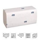 Бумажные полотенца Tork Advanced ZZ (H3) 2 сл. 200л. белые 290182-00/290184 - КОЛОРЛОН ВТД Новосибирск