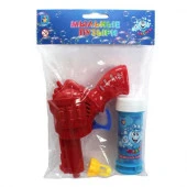 Т151901toy Мы-шарики! пистолет механич. с мыл. пузыр. револьвер, 50 мл., 3 цв, в ассорт, в пакете - КОЛОРЛОН ВТД Новосибирск