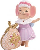 Декоративная фигурка Леди и Кошелек из полирезины / 9х7,5х4см арт.80290 - КОЛОРЛОН ВТД Новосибирск