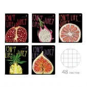 7-48-1131 ТЕТРАДЬ 48Л. "JUICY LIFE" 5 ВИДОВ - КОЛОРЛОН ВТД Новосибирск