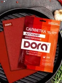 Салфетка из микрофибры Dora "Антижир", 17х15см - КОЛОРЛОН ВТД Новосибирск