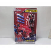 416323 Бластер spider-man, мягкие пули, фигурка, блист.19*28,5*4см Без товарного знака в кор.2*96шт - КОЛОРЛОН ВТД Новосибирск