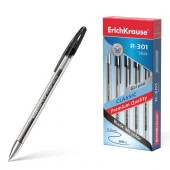 53347 РУЧКА ГЕЛ. ERICH KRAUSE® R-301 CLASSIC GEL STICK, 0,5 ММ, ЧЕРНЫЙ /12/144/1728/ - КОЛОРЛОН ВТД Новосибирск