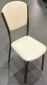 Стул "Венский В-2" LUXA/Beige (каркас коричневый) - КОЛОРЛОН ВТД Новосибирск