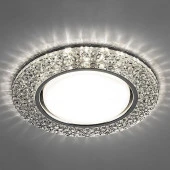 ***32996 CD4032 20LED*2835 SMD 4000K, GX53, без лампы, прозрачный, хром - КОЛОРЛОН ВТД Новосибирск
