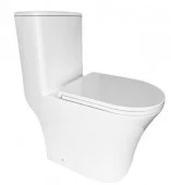 Унитаз Calypso моноблок 600х340х740мм торнадо, белый, сид-е дюр-т, микр-т - КОЛОРЛОН ВТД Новосибирск