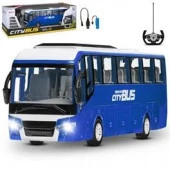 JB0405084 Р/У автобус,  с аккум., цвет синий, в/к 40*12,5*13 см - КОЛОРЛОН ВТД Новосибирск