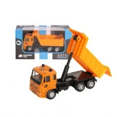 1200087ТМ "Автопанорама" Машинка металлическая "Самосвал", 1:54, цвет оранжевый, инерция, в/к 16,5*6 - КОЛОРЛОН ВТД Новосибирск