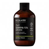 ECOLATIER MAN  Мужской шампунь-гель 2 в 1 EXTRA FRESH, 400 мл - КОЛОРЛОН ВТД Новосибирск