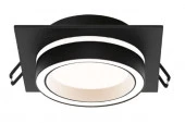 ***Точка WOLTA WDL-GX53/06BL-S IP20 GX53 квадратный Чёрный LUCE 105x105x35 - КОЛОРЛОН ВТД Новосибирск