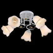 NK 11452/5C WHITE GOLD Люстра классика, 5xE14 * - КОЛОРЛОН ВТД Новосибирск
