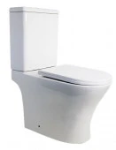 Унитаз Calypso компакт 650*350*830мм, торнадо, белый, сид-е быстр-м, мик-т CS4851UQ-TK(OK) - КОЛОРЛОН ВТД Новосибирск