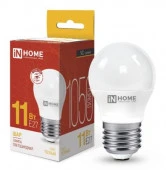 11W сд LED-ШАР-VC 11Вт 230В Е27 3000К 1050Лм IN HOME - КОЛОРЛОН ВТД Новосибирск