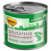 Влажный корм Мнямс Паштет из кролика с овощами для собак всех пород "Касуэла по-мадридски" 200 г - КОЛОРЛОН ВТД Новосибирск