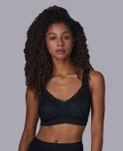 VANESSA BT005 Бюстгальтер бесшовный (топ) женский, S, Черный - КОЛОРЛОН ВТД Новосибирск