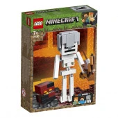 21150Конструктор LEGO Minecraft "Большие фигурки Minecraft: скелет с кубом магмы" - КОЛОРЛОН ВТД Новосибирск