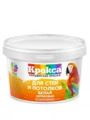 Краска для стен и потолков белая акриловая "Крокса" КР-40 7,5кг/Евроведро - КОЛОРЛОН ВТД Новосибирск