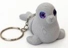 41026999 Брелок подвижный 3D Тюлень Лена ТМ Funberry Toys - КОЛОРЛОН ВТД Новосибирск