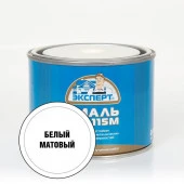 ЭКСПЕРТ Эмаль ПФ-115  мат белая (0,4кг; 12шт) - КОЛОРЛОН ВТД Новосибирск