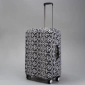 Чехол для чемодана Узоры, 20", 36*24*49см, черный/белый   3923709 - КОЛОРЛОН ВТД Новосибирск