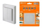 TDM Радиовыключатель настенный РВ2 (2 клав.) SQ1508-0215*** - КОЛОРЛОН ВТД Новосибирск