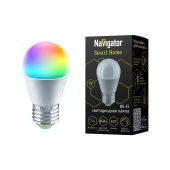 SmartHome Лампа светодиодная 7Вт RGB E27, Wi-Fi, NLL-G45-7-230-RGBWWW-E27-WIFI - КОЛОРЛОН ВТД Новосибирск