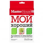 ***Набор из 3 салфеток 60172 МОЙ ХОРОШИЙ из микрофибры 30см*30см М-60172 - КОЛОРЛОН ВТД Новосибирск