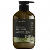 ECOLATIER URBAN  Мыло жидкое д/рук 5 В 1 КУХОННОЕ ЛЕМОНГРАСC, 600мл - КОЛОРЛОН ВТД Новосибирск