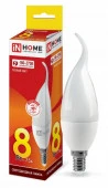 Лампа сд LED-СВЕЧА НА ВЕТРУ-VC 8Вт 230В Е14 3000К 760Лм IN HOME - КОЛОРЛОН ВТД Новосибирск