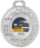 Трубка ТУТ нг-LS 6/3 белая (2м) IEK - КОЛОРЛОН ВТД Новосибирск