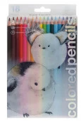 30-0052/01 КАРАНДАШИ ЦВЕТНЫЕ "CUTE FRIENDS. ПТЕНЧИК ТОКИ" 18 ЦВ., В PET КОРОБКЕ - КОЛОРЛОН ВТД Новосибирск