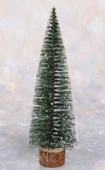 Елка декоративная h=14см d6.5см с заснеженными кончиками арт.20320-0304 Код265300 - КОЛОРЛОН ВТД Новосибирск