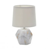 Настольный светильник  Escada 10163/T E14*40W White/Gold marble - КОЛОРЛОН ВТД Новосибирск