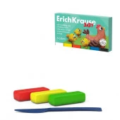 61323 ПЛАСТИЛИН 06 ЦВ. ERICHKRAUSE BABY, 120 Г, С АЛОЭ ВЕРА, НА РАСТ. ОСНОВЕ, СО СТЕКОМ /8/48/ - КОЛОРЛОН ВТД Новосибирск