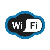 Знак табличка "Зона Wi-Fi" 200х150мм Rexant 56-0017-2 - КОЛОРЛОН ВТД Новосибирск