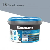 CE 40/2 Затирка эл вод против (Серый сланец 15) 2кг - КОЛОРЛОН ВТД Новосибирск