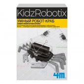 74363 Конструктор Умный Робот-краб, 11 деталей. KidzRobotix/ КидзРоботикс 4М - КОЛОРЛОН ВТД Новосибирск
