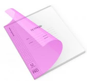 56442 ТЕТРАДЬ 12 Л, КЛ. ERICHKRAUSE КЛАССИКА COVERPRO СИЯНИЕ ФИОЛЕТОВАЯ, ПЛАСТ. ОБЛ. НА СКОБЕ /10 - КОЛОРЛОН ВТД Новосибирск
