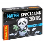 ВВ5232 Пазл 3D МАГИЯ КРИСТАЛЛОВ «ПАНДА», 57 деталей, Bondibon - КОЛОРЛОН ВТД Новосибирск