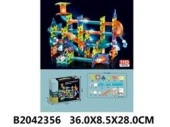 JB4611363 Магнитный конструктор, свет, 110 дет., в/к  36*8,5*28 см - КОЛОРЛОН ВТД Новосибирск