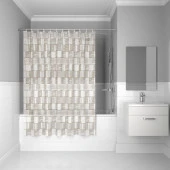 Штора для ванной комнаты, 180*180 см, PEVA, Brick wall, Milardo, 533V180M11/P30PV11i11 - КОЛОРЛОН ВТД Новосибирск