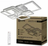 *Люстра ELEGANT ARISTO-W 120Вт 230В 3000-6500K 8400Лм 686х587х151мм с ДУ белый IN HOME - КОЛОРЛОН ВТД Новосибирск