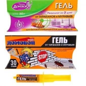 гель Домовой Прошка от Тараканов/садовых Муравьев шприц 30гр/Дэзпро/80 - КОЛОРЛОН ВТД Новосибирск