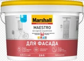 MAESTRO Фасадная краска BC 2,5 л глубокоматовая в/д ( латексная) краска для фасадных поверхностей , - КОЛОРЛОН ВТД Новосибирск