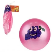 Т23042 1toy мяч ПВХ 23 см, 60 г, деколь фрукты и овощи, цвета в асс., сетка с биркой - КОЛОРЛОН ВТД Новосибирск
