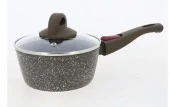 Cr2388  Ковш с крышкой 1,2 литра  алюминиевый серия TERRA CALDA - КОЛОРЛОН ВТД Новосибирск