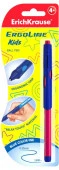 41540  РУЧКА ШАР. EK ULTRA GLIDE ERGOLINE KIDS, СИНИЙ, БЛИСТЕР (для правшей) - КОЛОРЛОН ВТД Новосибирск