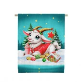 Полотенце вафельное 45х60 "Все ДOMA/Vse DOMA" рис 60404-1 Коктейль для козленка - КОЛОРЛОН ВТД Новосибирск